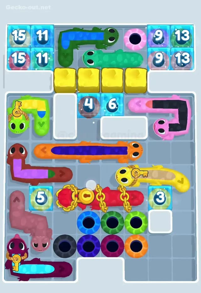 Gecko Out Level 167 Solution 1