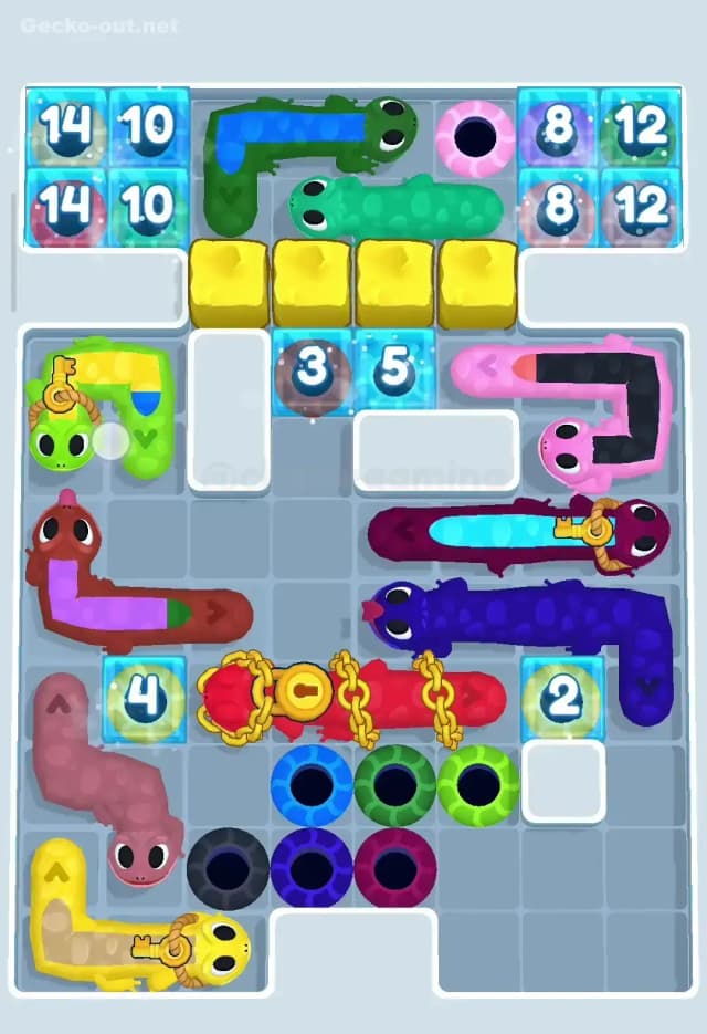 Gecko Out Level 167 Solution 2