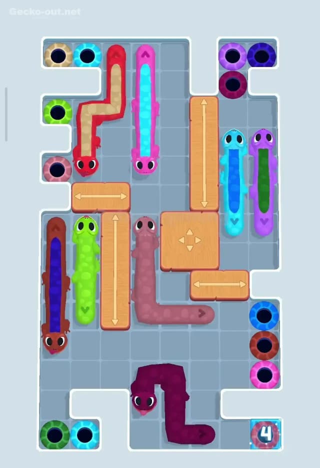 Gecko Out Level 121 Solution 1