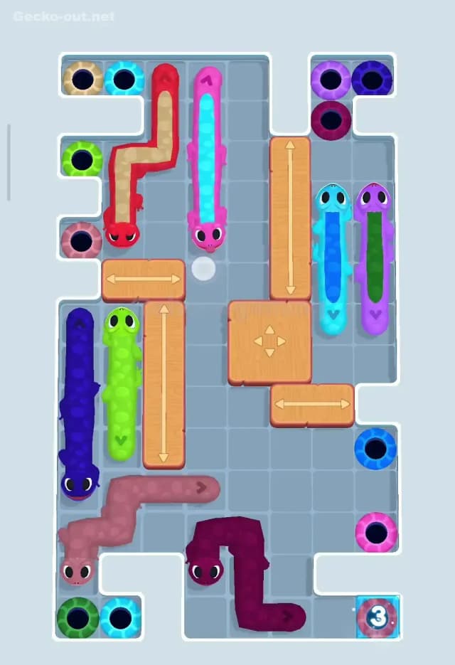 Gecko Out Level 121 Solution 2