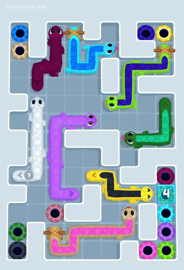 Gecko Out Level 515 Solution 1