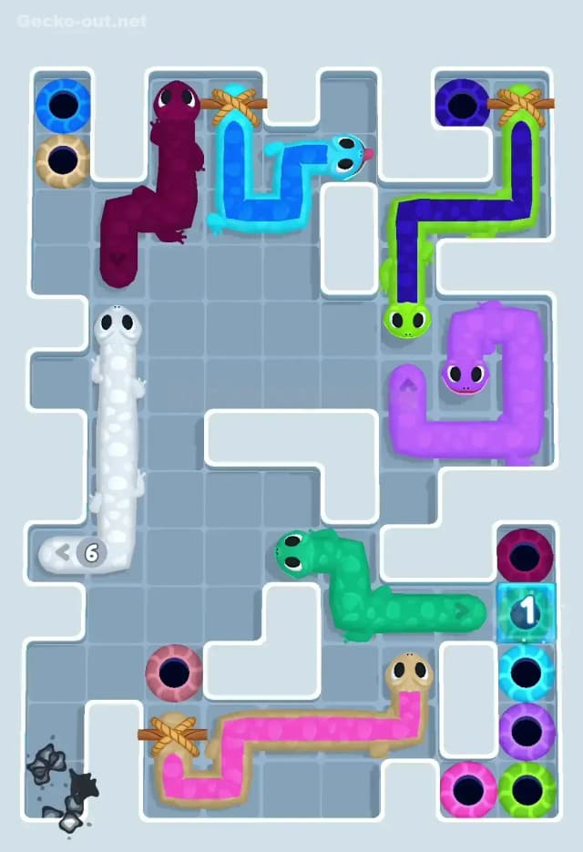 Gecko Out Level 515 Solution 2