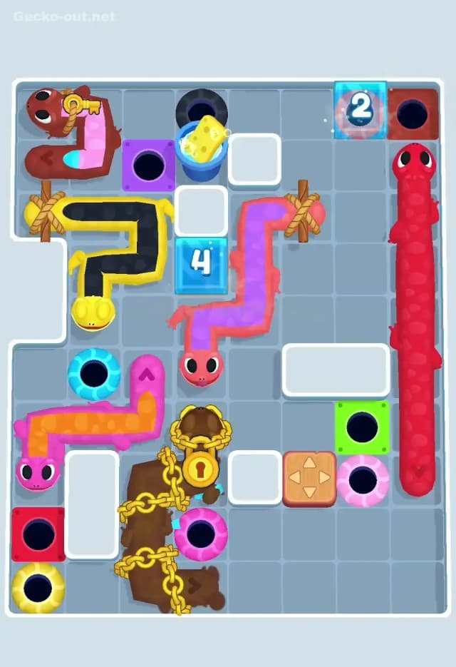 Gecko Out Level 494 Solution 3