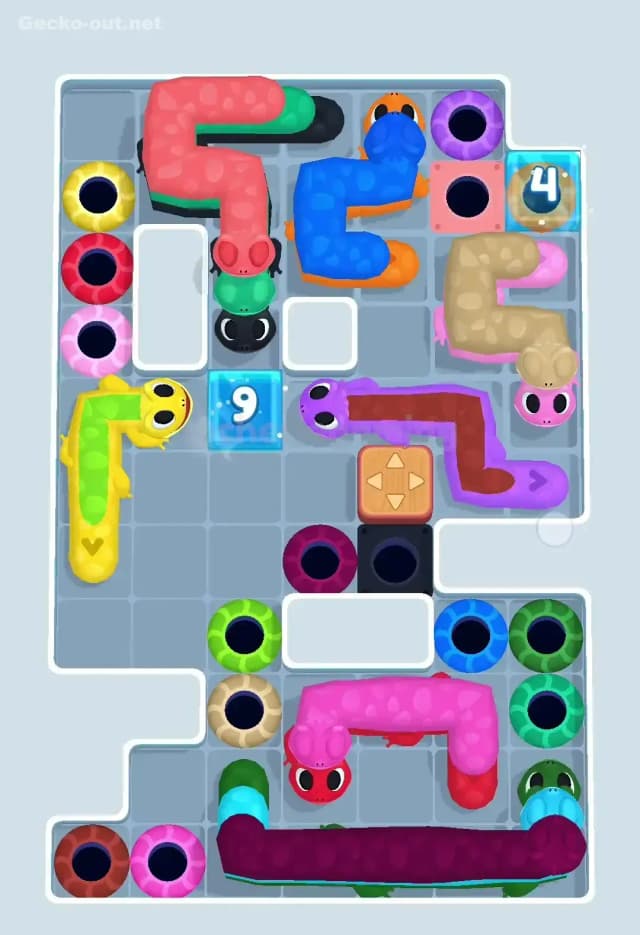 Gecko Out Level 455 Solution 1