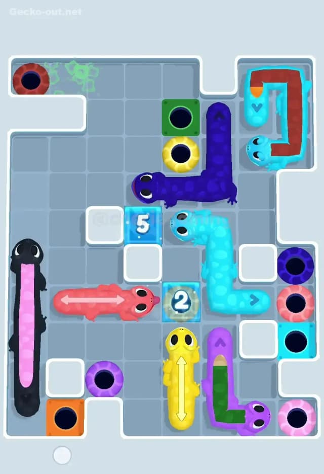 Gecko Out Level 401 Solution 2