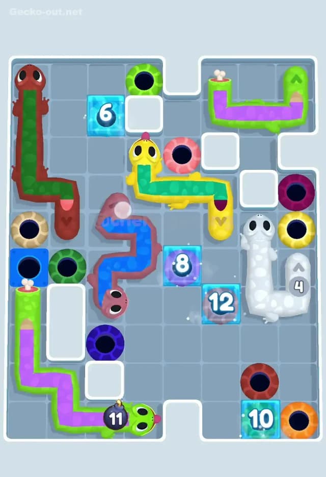 Gecko Out Level 392 Solution 1
