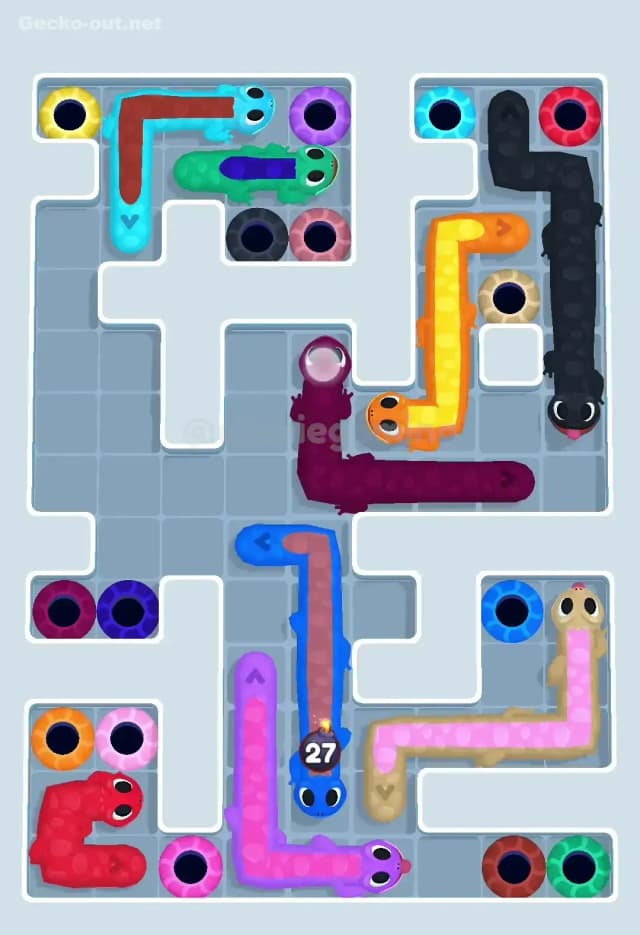 Gecko Out Level 384 Solution 1