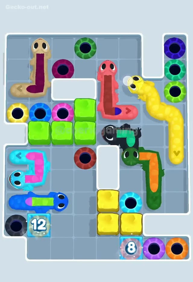 Gecko Out Level 353 Solution 1