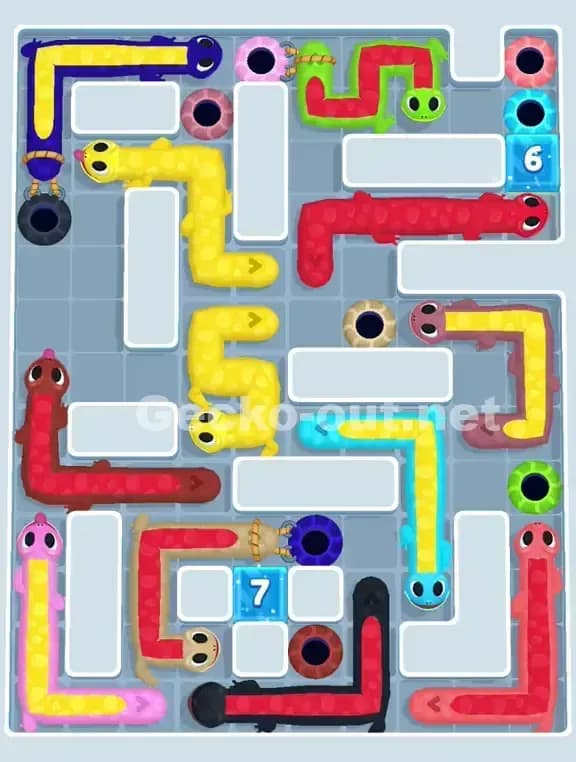 Gecko Out Level 945 Solution 1