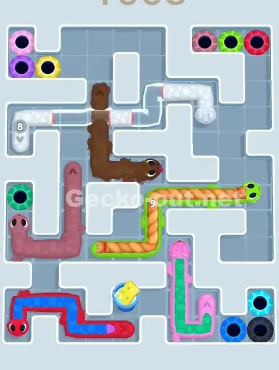 Gecko Out Level 1003 Solution 1