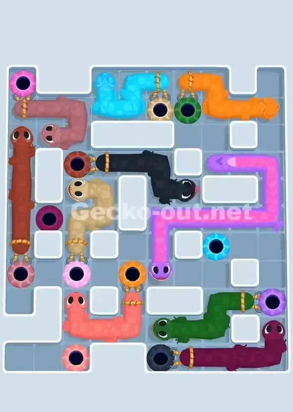 Gecko Out Level 908 Solution 1