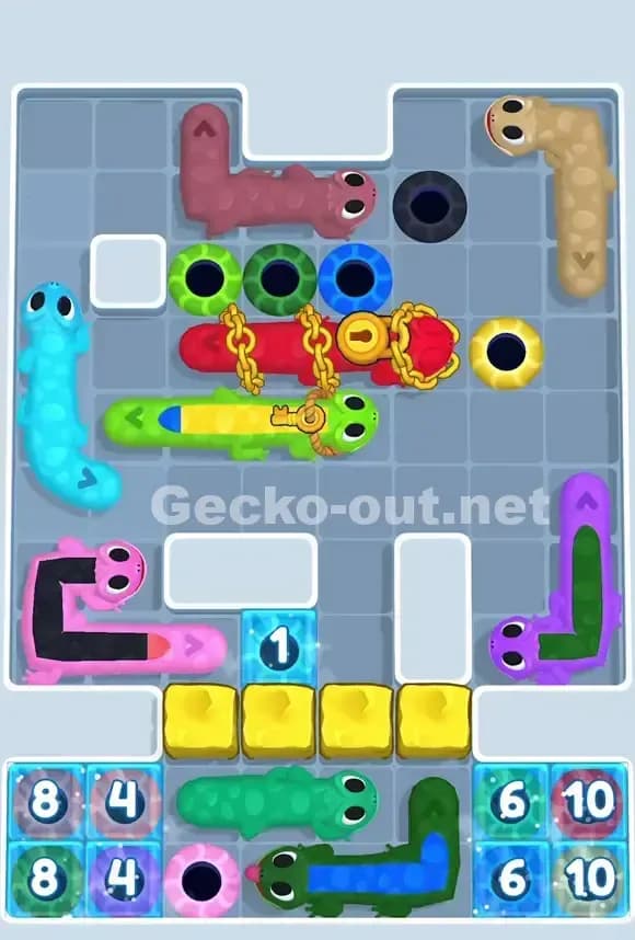 Gecko Out Level 756 Solution 2