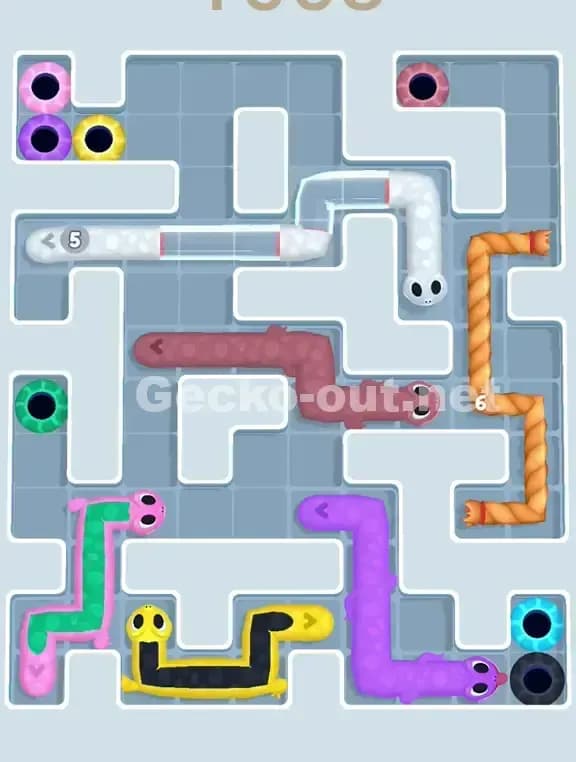 Gecko Out Level 1003 Solution 2