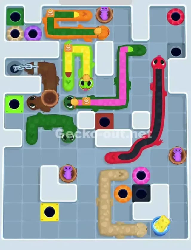 Gecko Out Level 1100 Solution 3