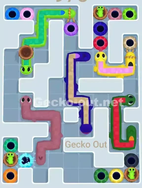 Gecko Out Level 973 Solution 1